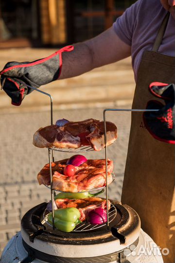 Этажерка 3х ярусная для тандыров