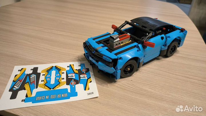 Конструктор Mecfactor 3808 Машина из автовоза