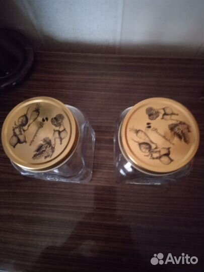 Банки стеклянные для сыпучих продуктов