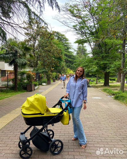 Коляска 2 в 1 adamex paolo eco