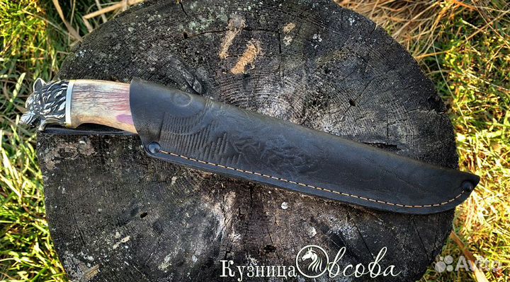 Нож туристический Сокол из кованой стали х12мф