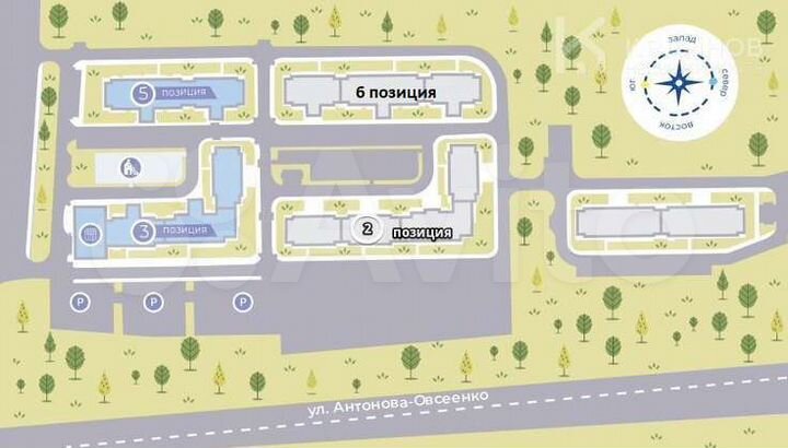 2-к. квартира, 56,6 м², 17/17 эт.