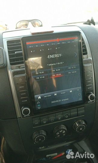 Магнитола на УАЗ Патриот андроид Tesla