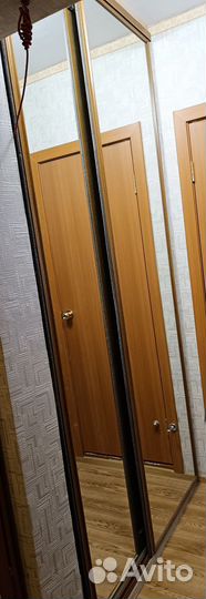 Двери купе зеркальные бу