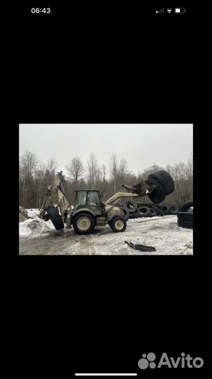 Услуги трактора экскаватора