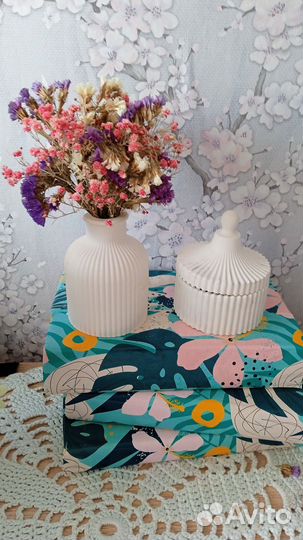 Шкатулки из гипса