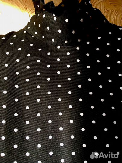 Платье в горох 48 размер