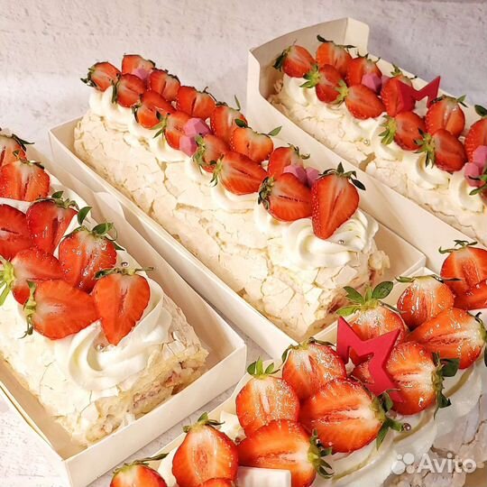 Меренговый рулет, Павлова, леденцы на заказ