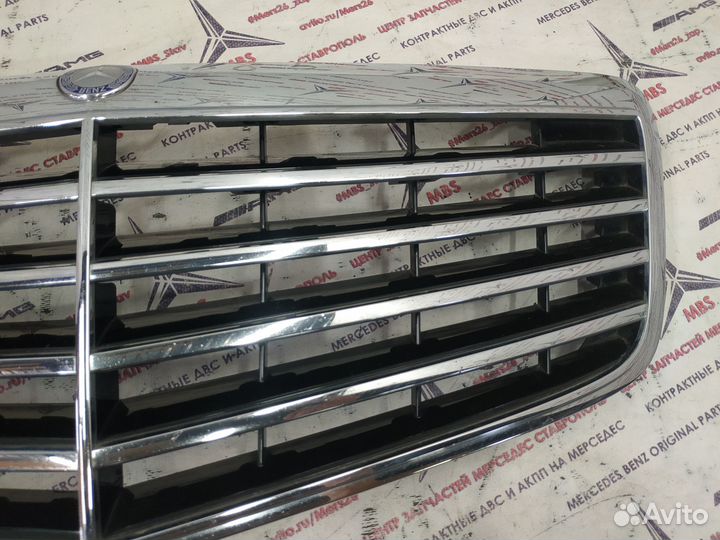 Решетка радиатора w211 Mercedes рестайл