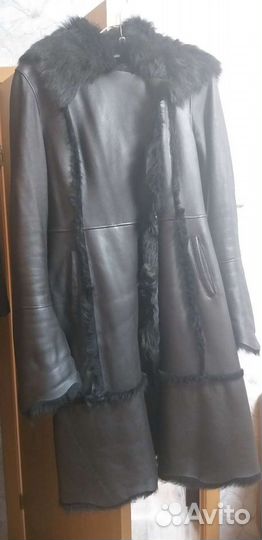 Дубленка натуральная женская 48 50