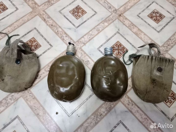 Фляга алюминиевая