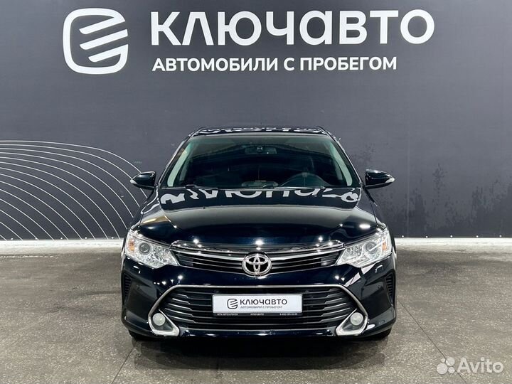 Toyota Camry 2.5 AT, 2016, 187 000 км