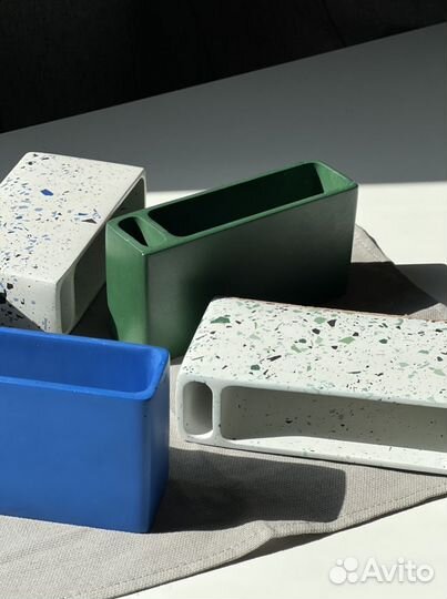 Салфетница интерьерная на стол из гипса