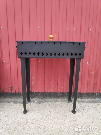 Новый мангал с крышкой