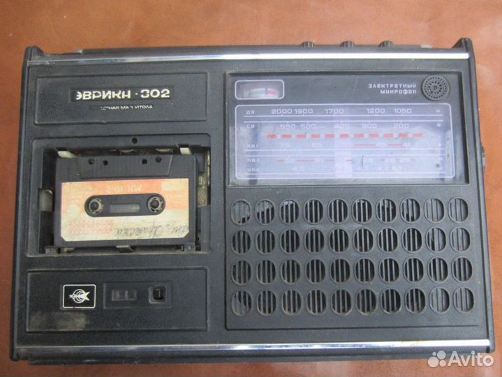 Магнитофон кассетный Эврика-302