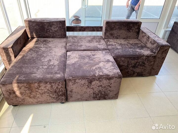 Диван угловой лофт модульный