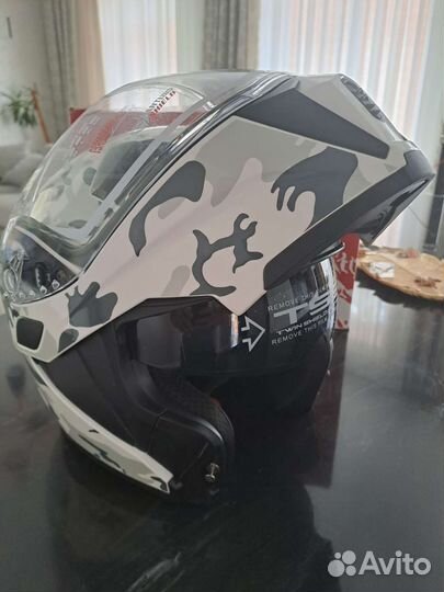 Мото шлем модуляр AIM 906