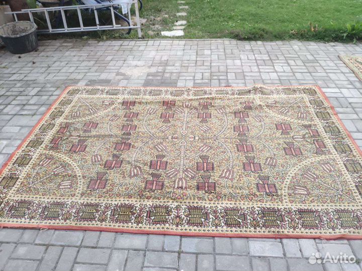 Шерстяные ковры СССР бу 2х3