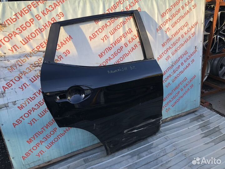 Дверь задняя правая Кашкай J11