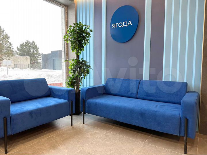 2-к. квартира, 53,6 м², 1/19 эт.