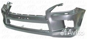 Бампер Передний С Отв. Под Омыватели Фар И Парк