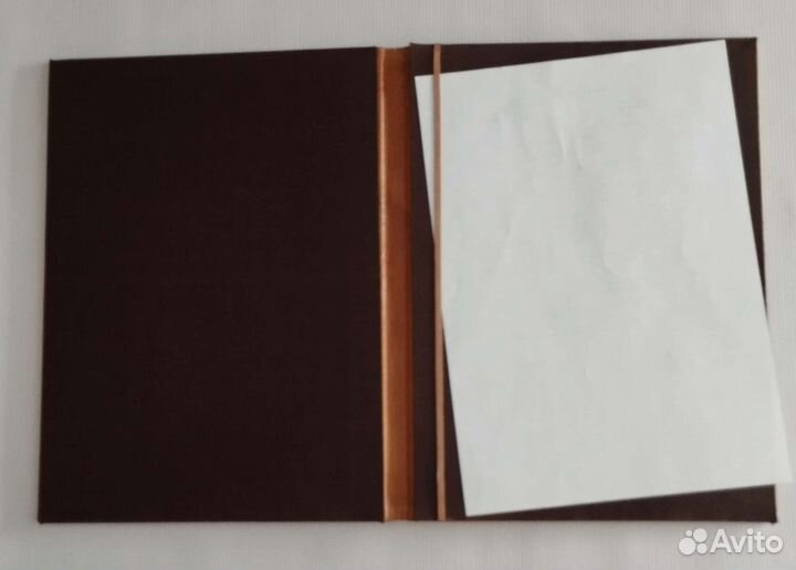 Кожаная папка для бумаг. СССР. А4
