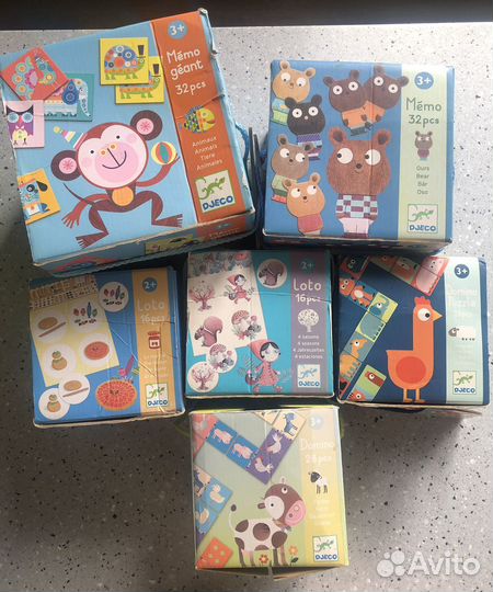 Настольные игры Djeco