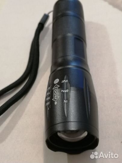 Фонарик, фонарь светодиодный ручной.для туризма