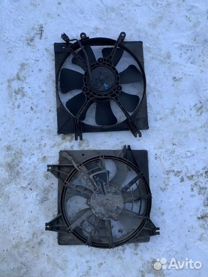 Вентилятор радиатора Спектра разборка