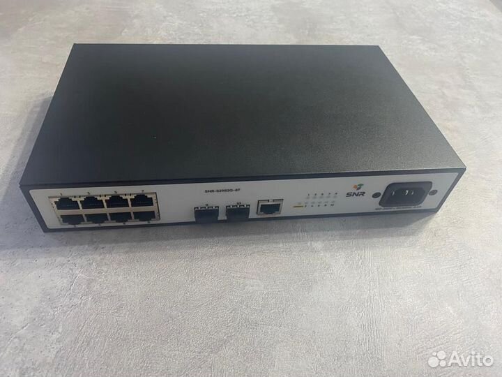 Kоммутатор уровня 2 SNR-S2982G-8T