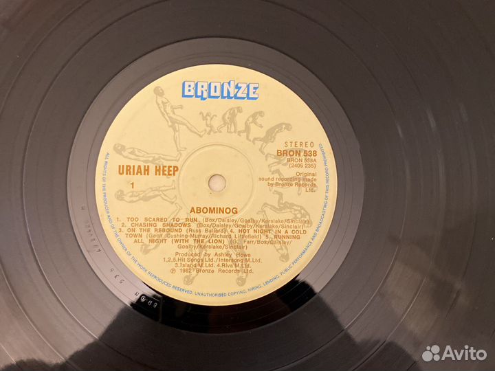Uriah Heep Abominog lp