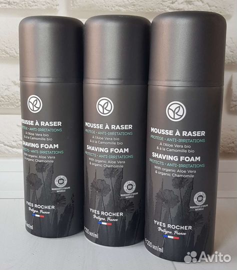 Пена для Бритья с Алоэ Вера био и Ромашкой био