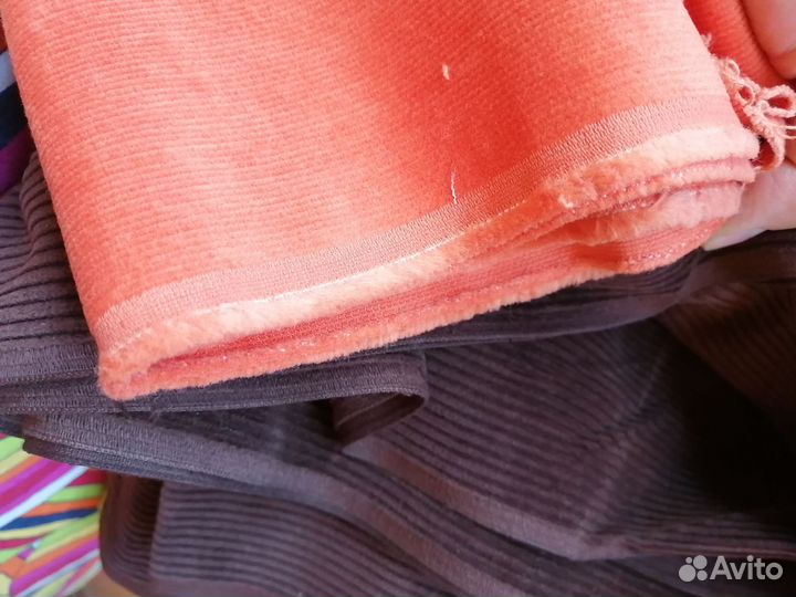 Отрез вельвета СССР