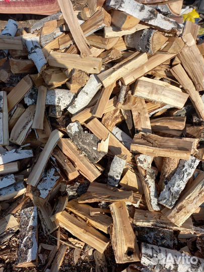 Дрова колотые, чурками