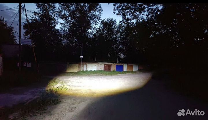 Универсальный led противотуманки 60W