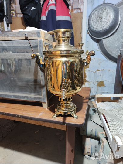 Самовар на дровах СССР