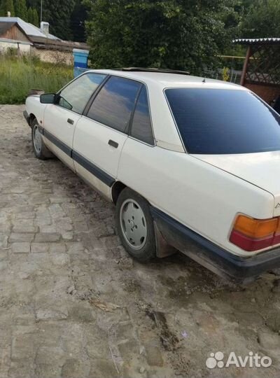 Audi 100 2.3 МТ, 1990, битый, 127 000 км