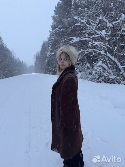 Пальто замнее, винтажное