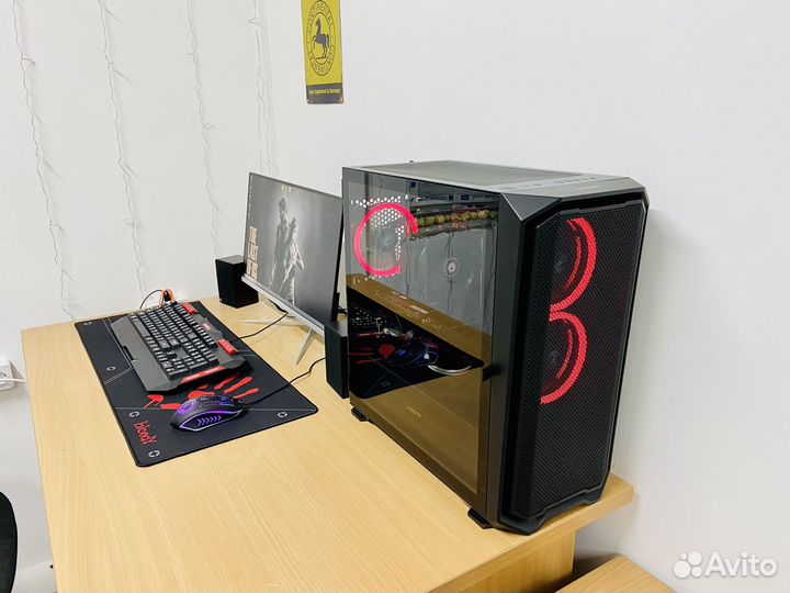 Игровой пк intel 12100f/RX6600/16GB/512GB/550watt