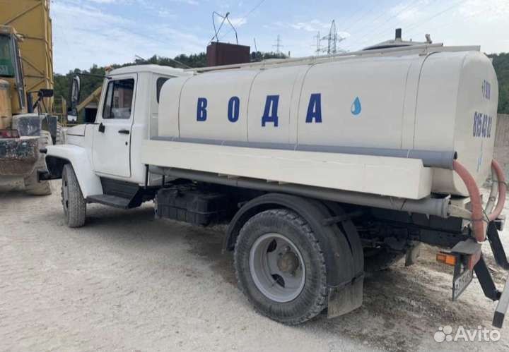 Доставка воды водовозом
