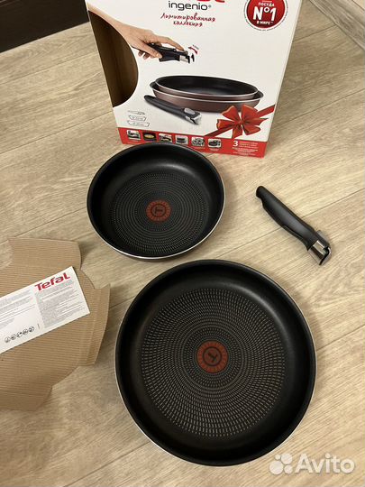 Новый набор сковородок Tefal ingenio