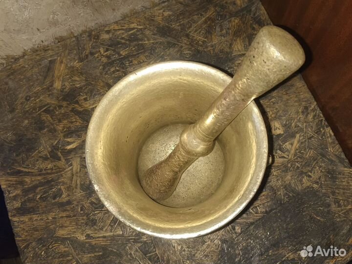 Ступка бронзовая с пестиком