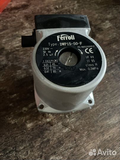 Насос для котла Ferroli