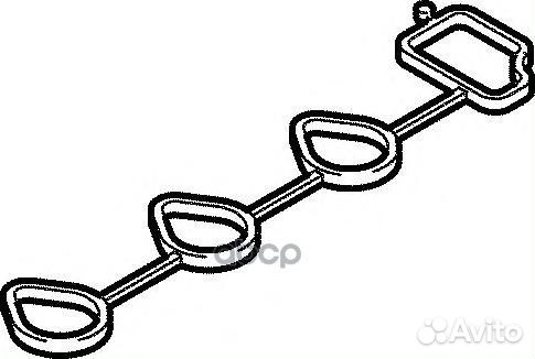 Прокладка впускного коллектора 166210 Elring