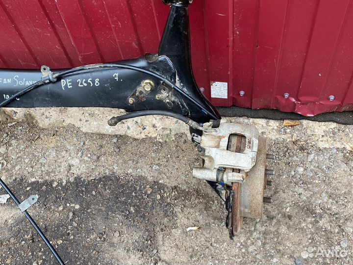 Балка задняя Lifan Solano