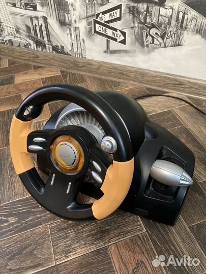 Игровой руль genius speed wheel 3 MT