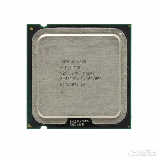 Сокет 775 Intel Pentium-D (925) 3,0/4/800 SL9D9