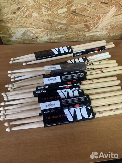 Барабанные палочки vic firth