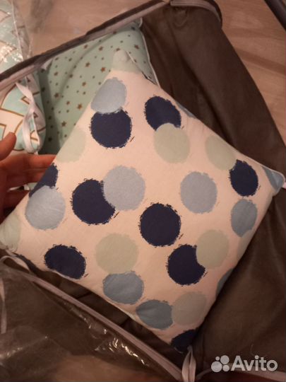 Бортики в детскую кроватку