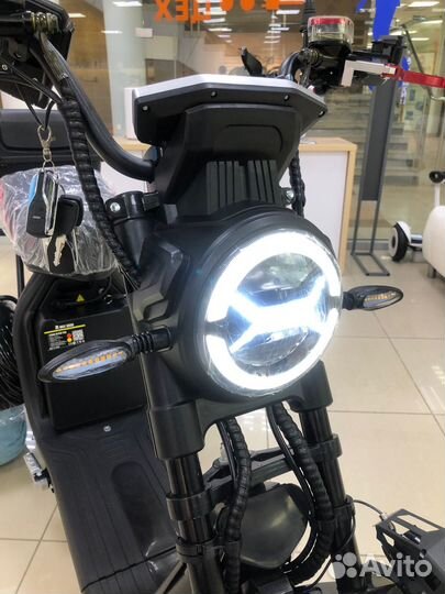 Электроскутер CityCoco White Siberia ikra 5000W